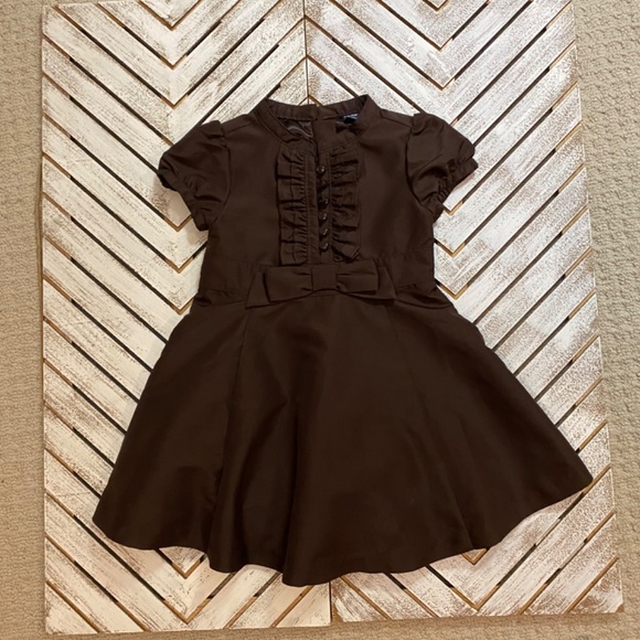 Gap 18-24Mo Girls Satin Dress with Knit Shrug - Picture 3 of 5